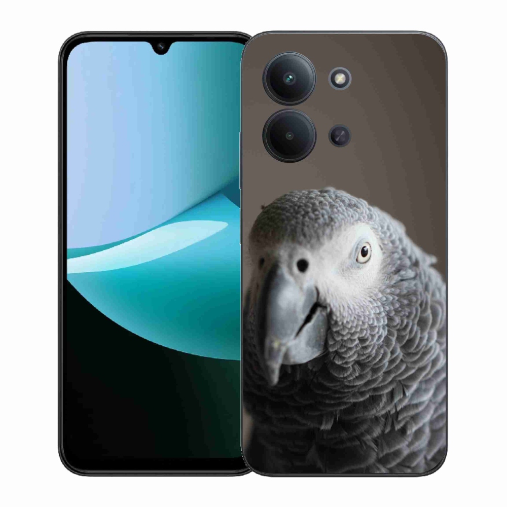 Gélový kryt mmCase na Xiaomi Redmi 15C (171mm) / Poco C85 4G (171mm) - papagáj žako 2