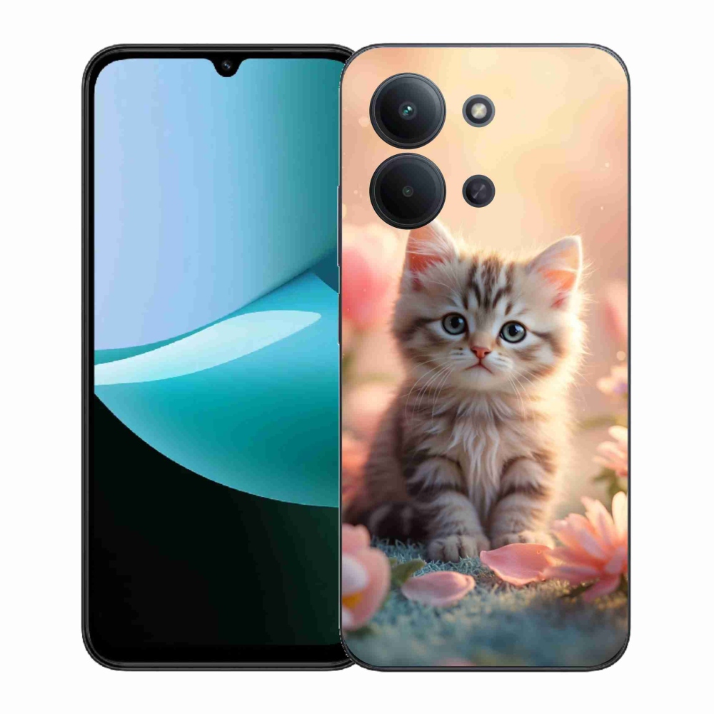 Gélový kryt mmCase na Xiaomi Redmi 15C (171mm) / Poco C85 4G (171mm) - roztomilé mačiatko 8