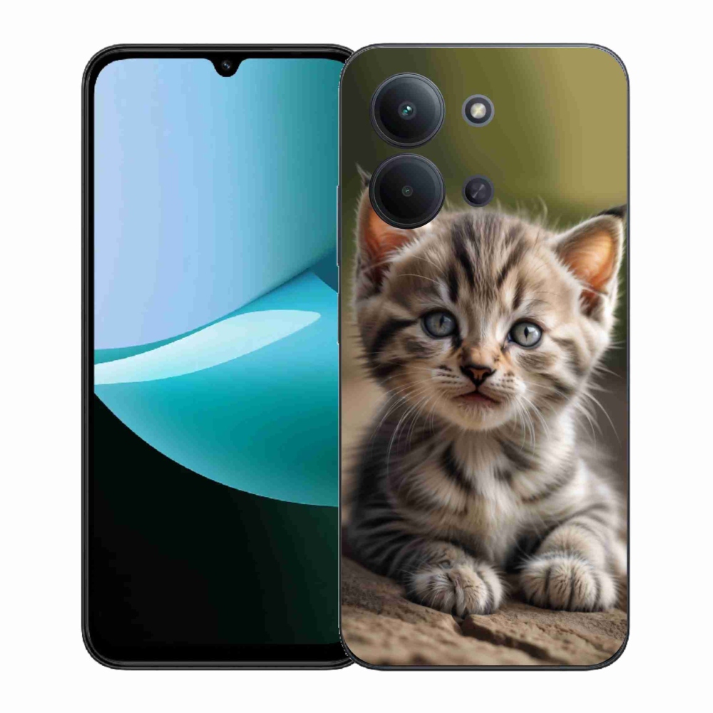 Gélový kryt mmCase na Xiaomi Redmi 15C (171mm) / Poco C85 4G (171mm) - roztomilé mačiatko 9