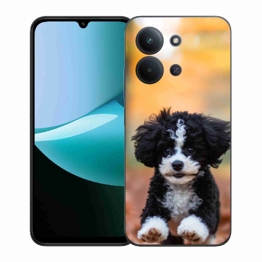 Gélový kryt mmCase na Xiaomi Redmi 15C (171mm) / Poco C85 4G (171mm) - roztomilé šteňa 2