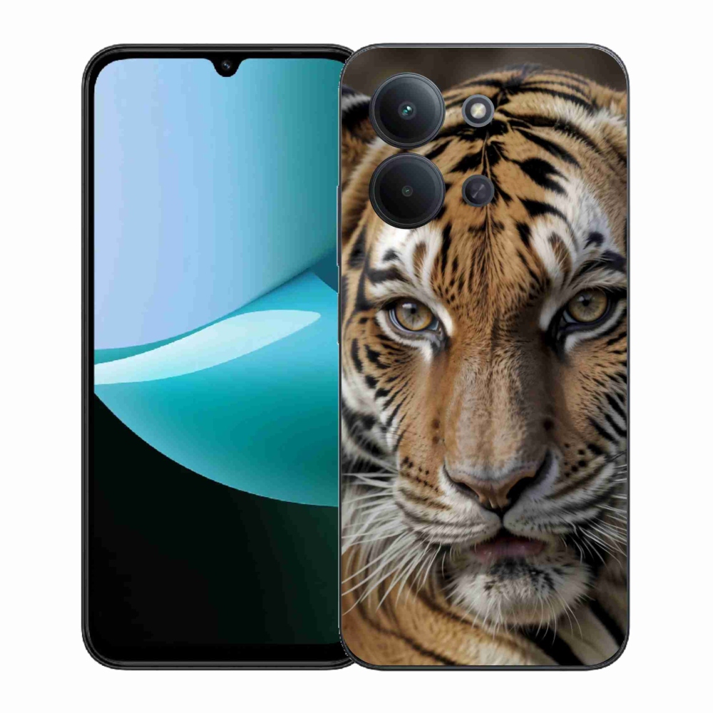 Gélový kryt mmCase na Xiaomi Redmi 15C (171mm) / Poco C85 4G (171mm) - tigrie pohľad