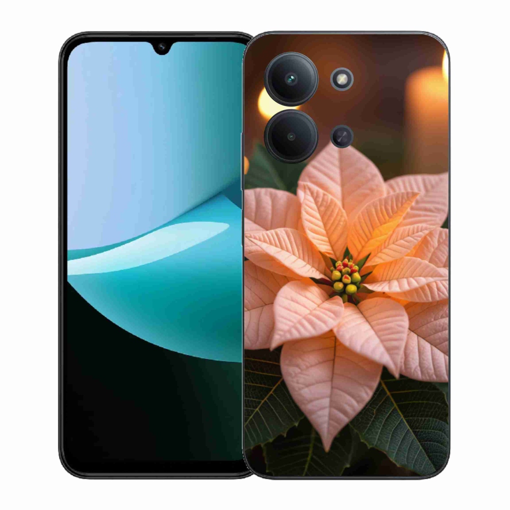 Gélový kryt mmCase na Xiaomi Redmi 15C (171mm) / Poco C85 4G (171mm) - vianočná hviezda