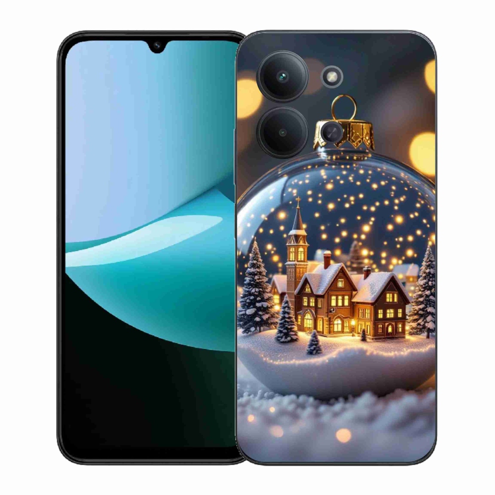 Gélový kryt mmCase na Xiaomi Redmi 15C (171mm) / Poco C85 4G (171mm) - vianočné gule 4