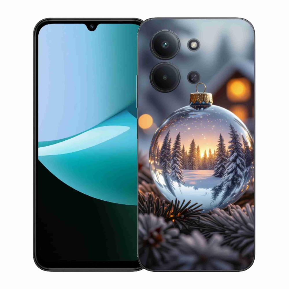 Gélový kryt mmCase na Xiaomi Redmi 15C (171mm) / Poco C85 4G (171mm) - vianočná ozdoba