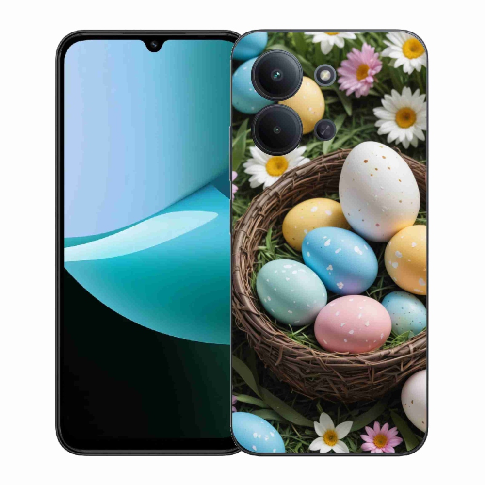 Gélový kryt mmCase na Xiaomi Redmi 15C (171mm) / Poco C85 4G (171mm) - veľkonočné vajíčka 2