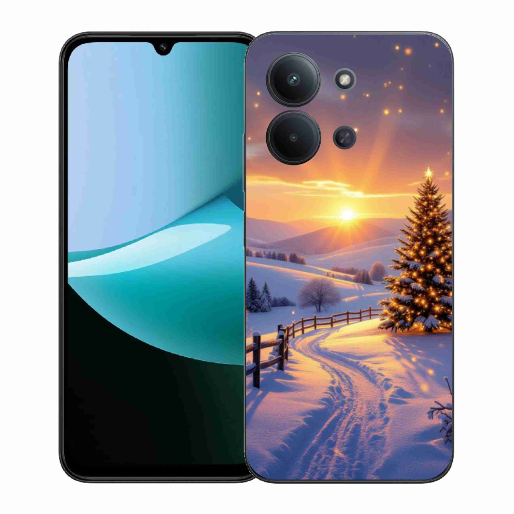 Gélový kryt mmCase na Xiaomi Redmi 15C (171mm) / Poco C85 4G (171mm) - zimná krajina