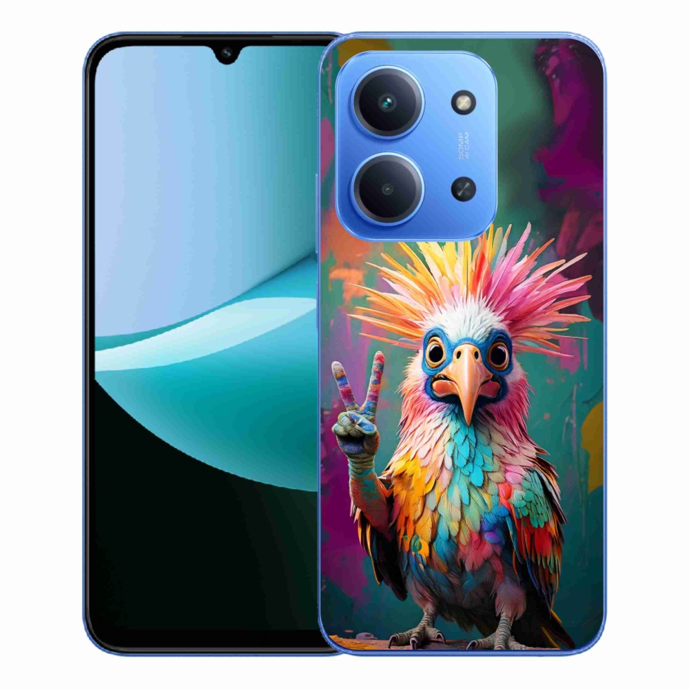 Gélový kryt mmCase na Xiaomi Redmi 15C 173mm - farebný rebel