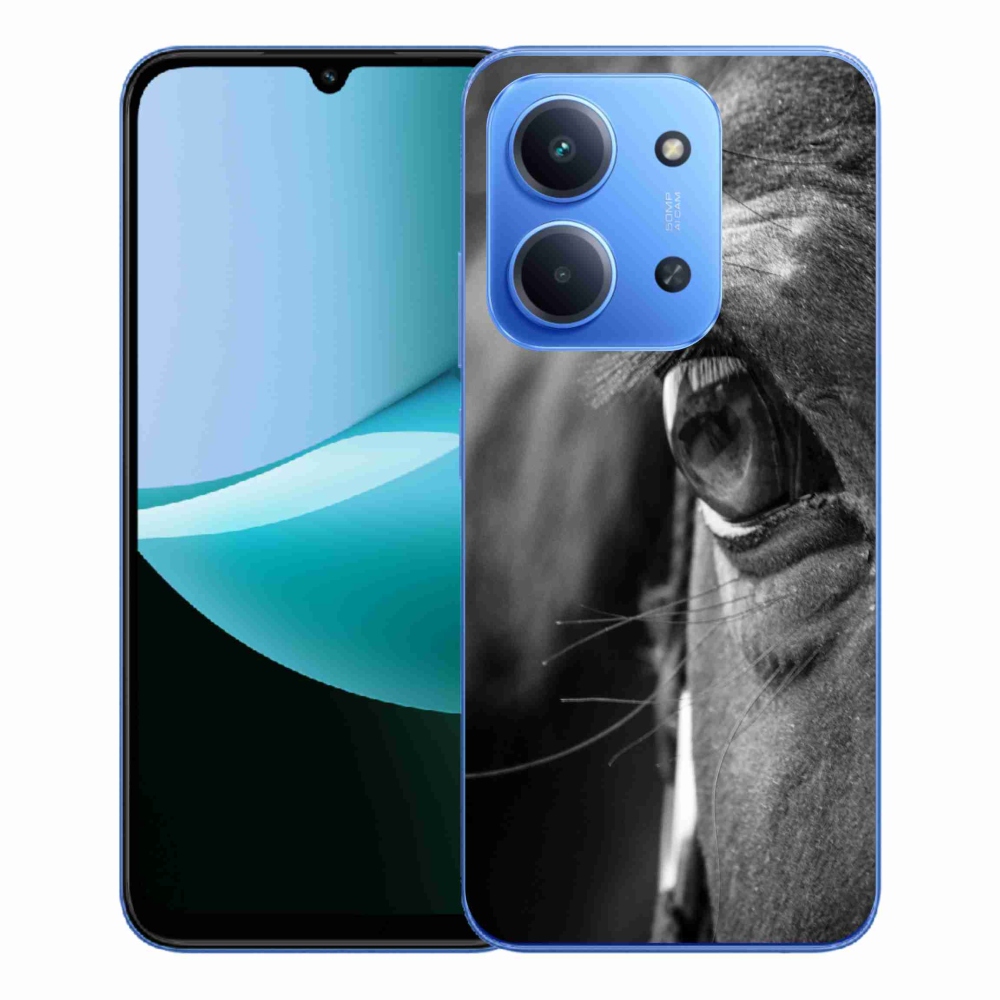 Gélový kryt mmCase na Xiaomi Redmi 15C 173mm - konský pohľad