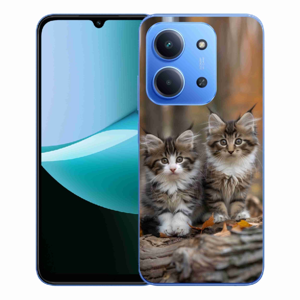 Gélový kryt mmCase na Xiaomi Redmi 15C 173mm - mačacie duo 3