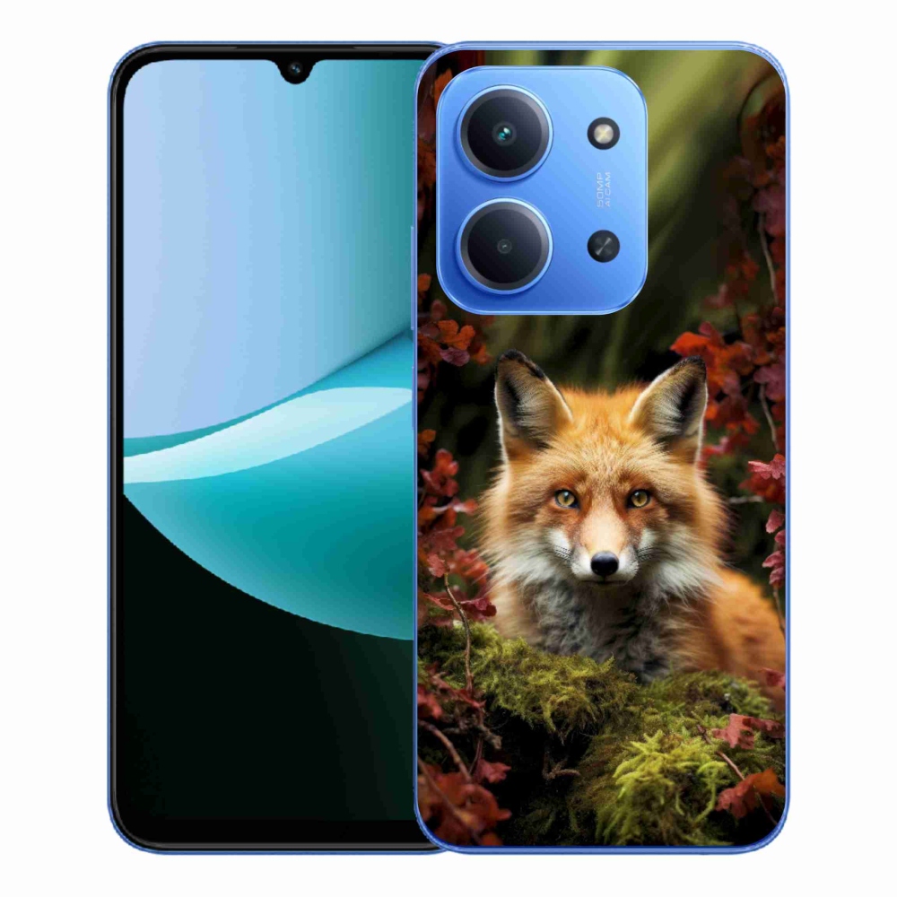 Gélový kryt mmCase na Xiaomi Redmi 15C 173mm - líška v lese