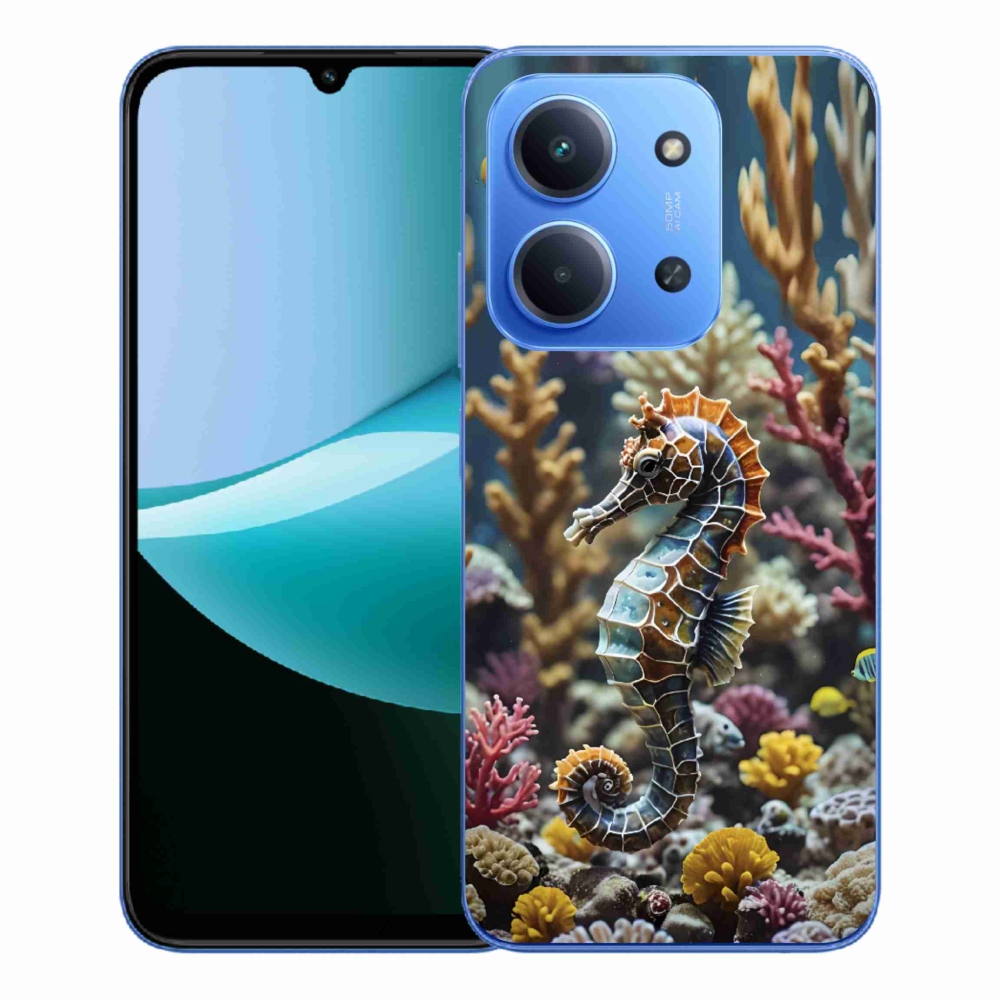 Gélový kryt mmCase na Xiaomi Redmi 15C 173mm - morský koník 2