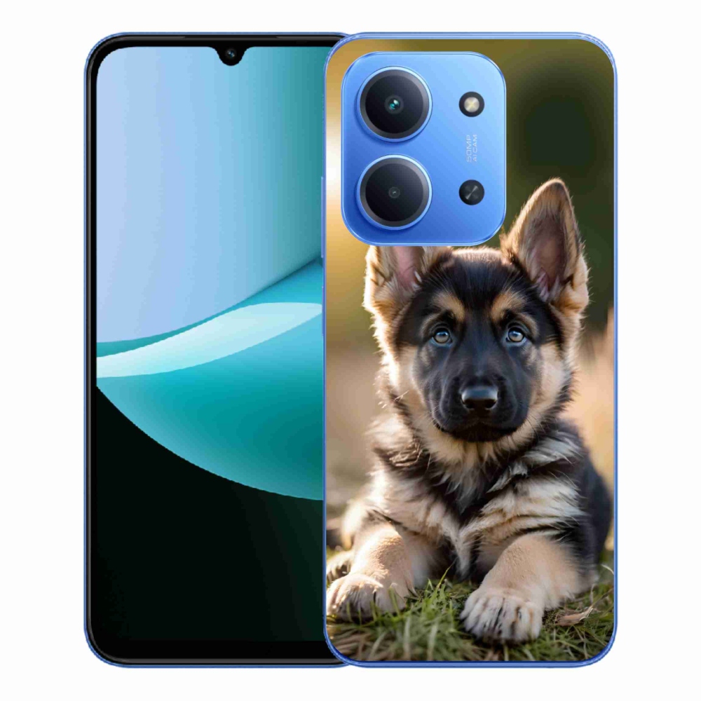 Gélový kryt mmCase na Xiaomi Redmi 15C 173mm - nemecký ovčiak v prírode