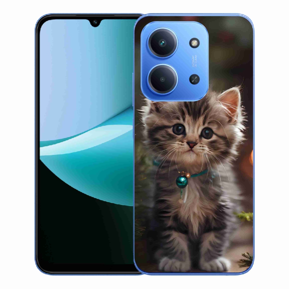 Gélový kryt mmCase na Xiaomi Redmi 15C 173mm - roztomilé mačiatko 11