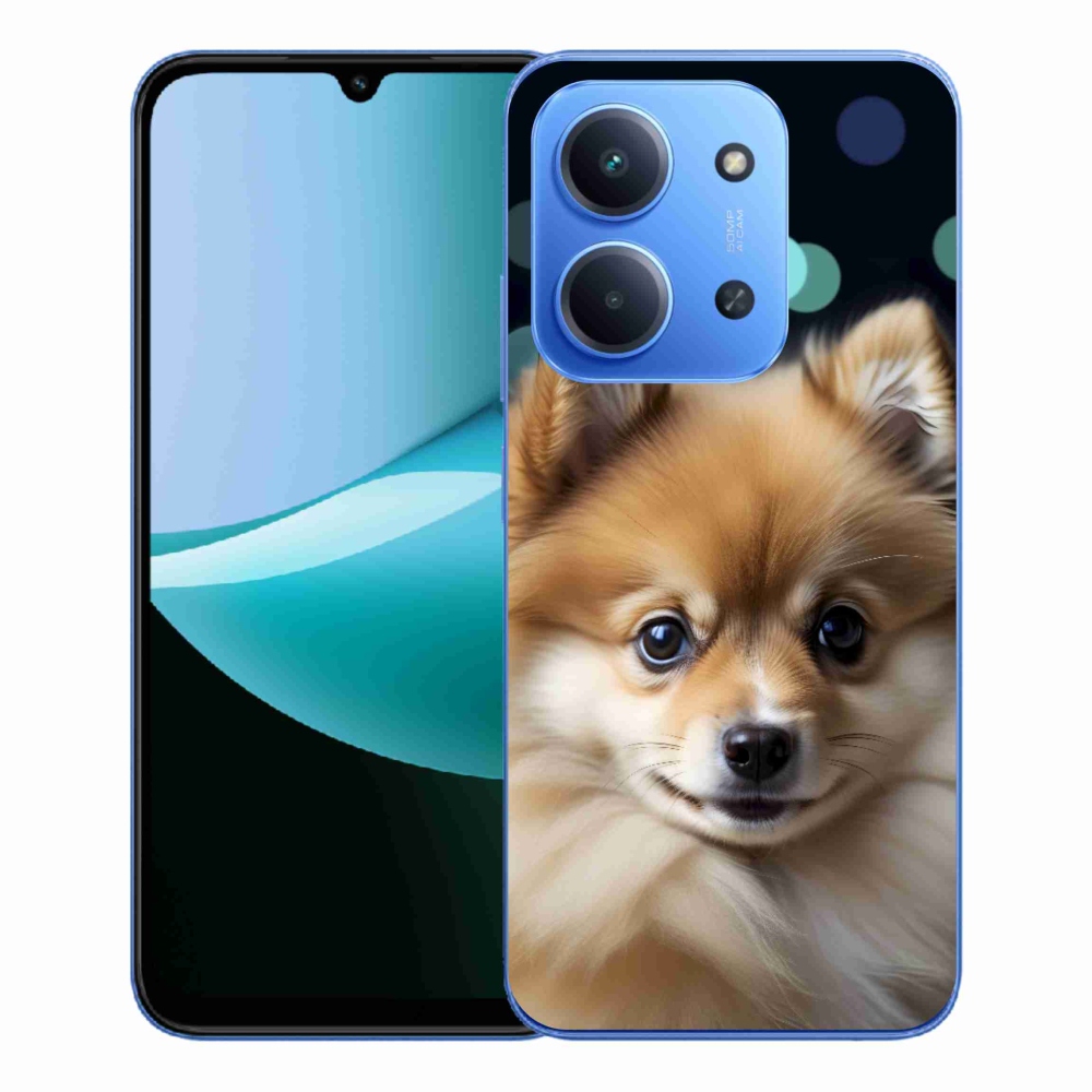 Gélový kryt mmCase na Xiaomi Redmi 15C 173mm - roztomilý pomeranian