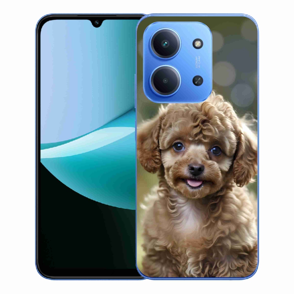 Gélový kryt mmCase na Xiaomi Redmi 15C 173mm - roztomilý pudel