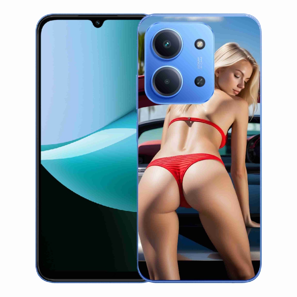 Gélový kryt mmCase na Xiaomi Redmi 15C 173mm - sexy žena 2