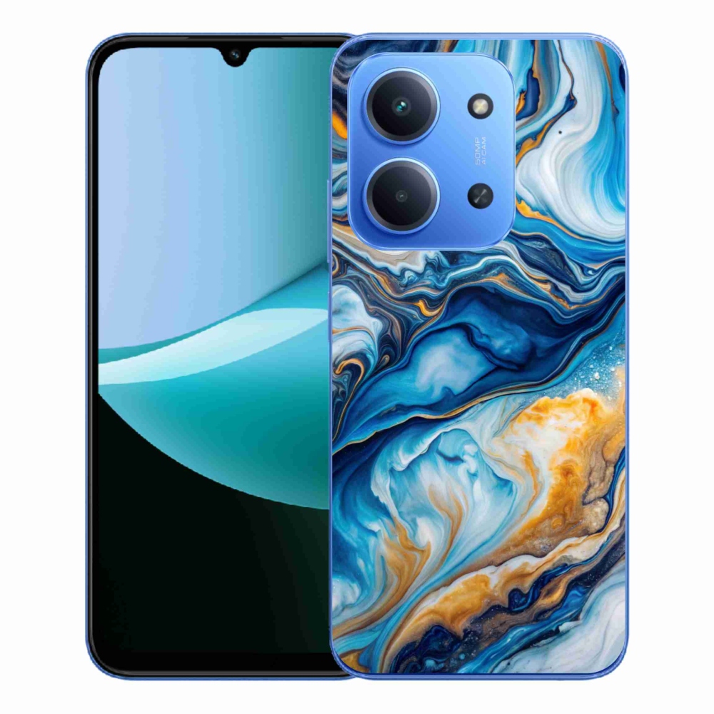 Gélový kryt mmCase na Xiaomi Redmi 15C 4G/5G (173mm) - abstraktný motív 34