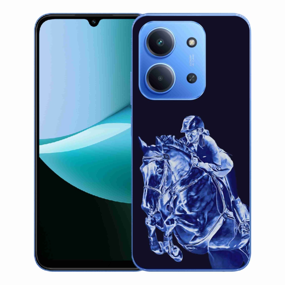 Gélový kryt mmCase na Xiaomi Redmi 15C 4G/5G (173mm) - dostihový kôň