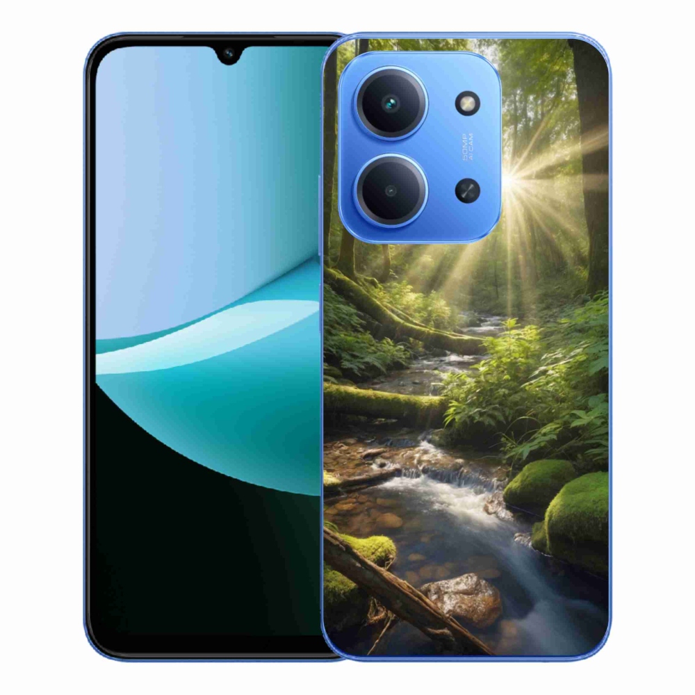 Gélový kryt mmCase na Xiaomi Redmi 15C 4G/5G (173mm) - hlbina lesa