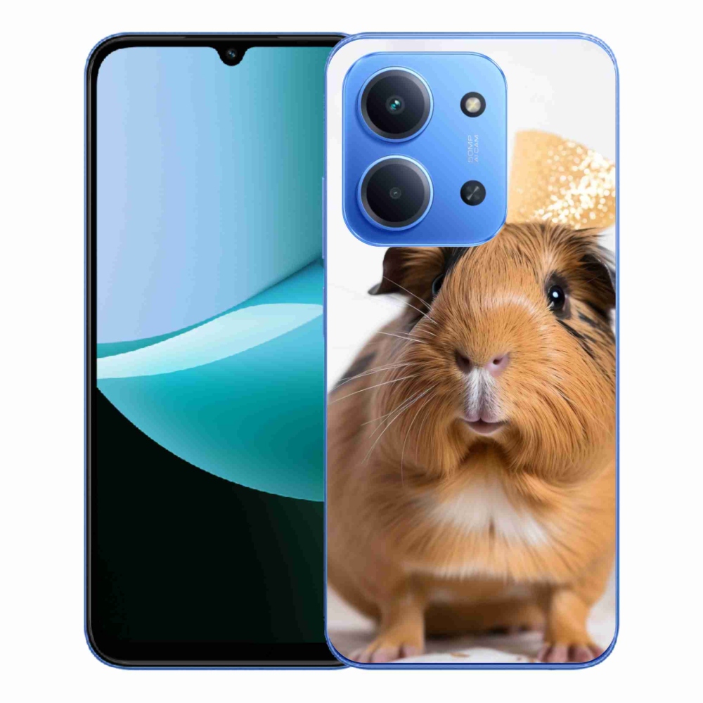 Gélový kryt mmCase na Xiaomi Redmi 15C 4G/5G (173mm) - hnedé morča