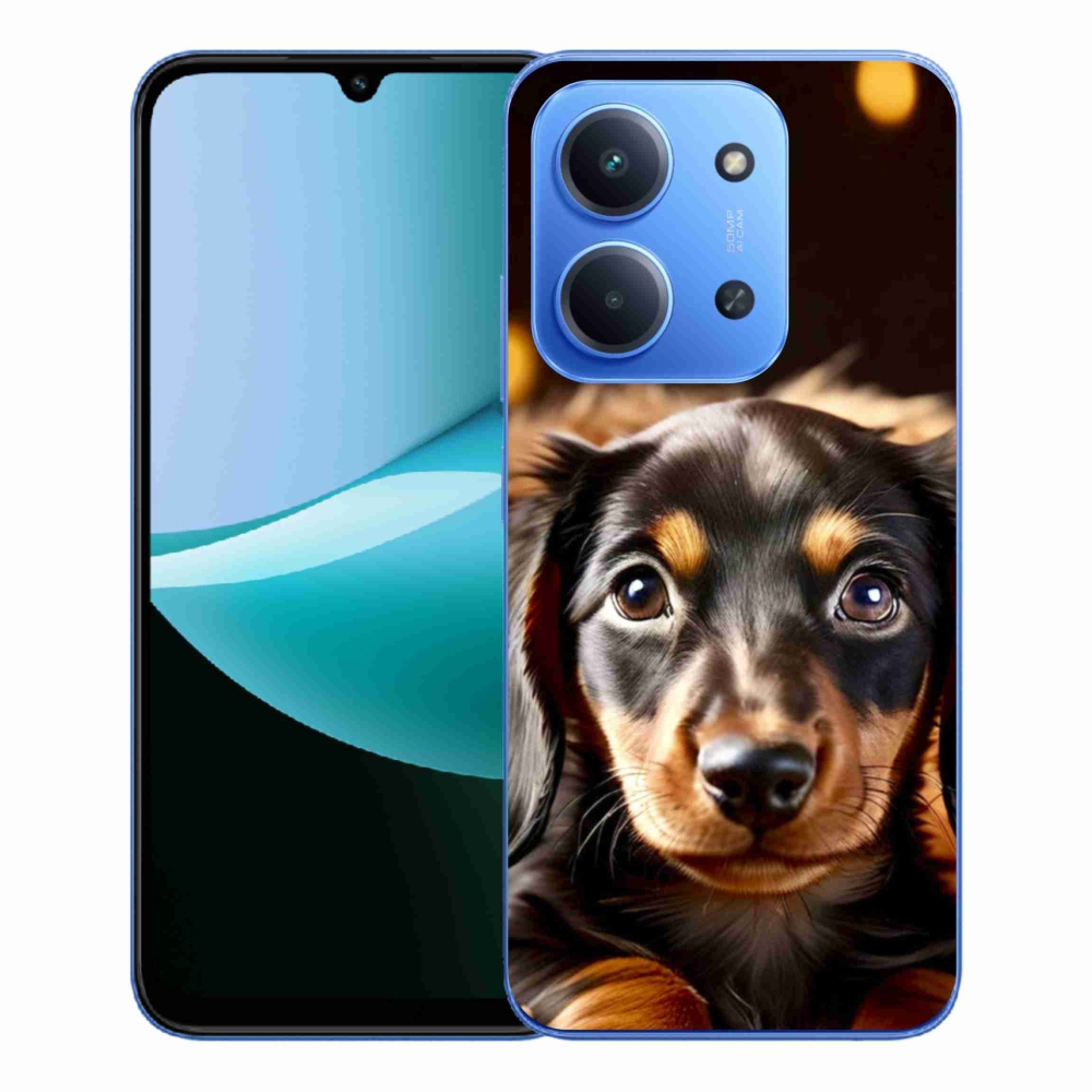 Gélový kryt mmCase na Xiaomi Redmi 15C 4G/5G (173mm) - jazvečík