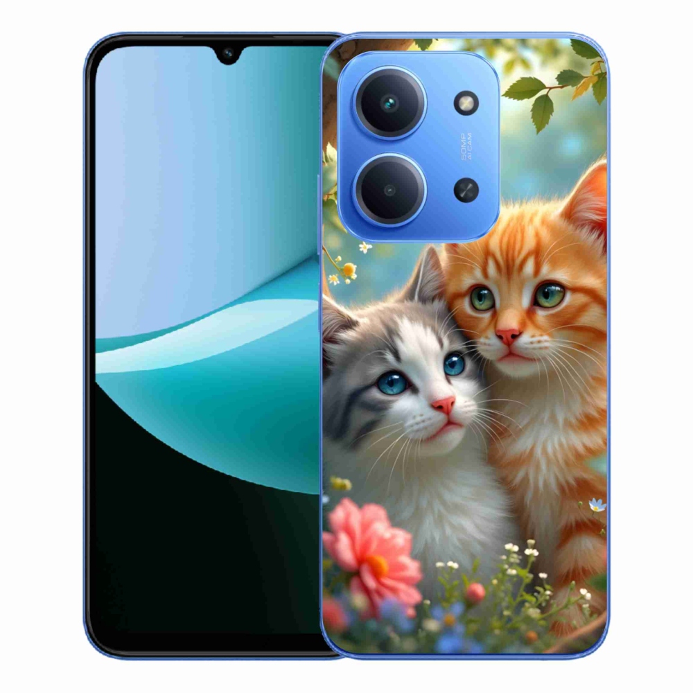 Gélový kryt mmCase na Xiaomi Redmi 15C 4G/5G (173mm) - mačacia láska 2