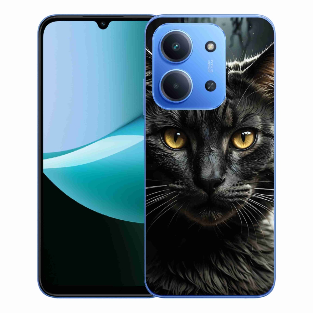 Gélový kryt mmCase na Xiaomi Redmi 15C 4G/5G (173mm) - mačacie pohľad 3