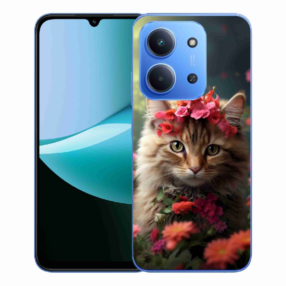 Gélový kryt mmCase na Xiaomi Redmi 15C 4G/5G (173mm) - mačacia princezná