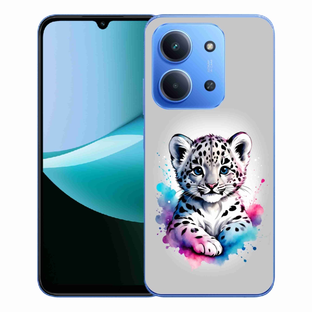 Gélový kryt mmCase na Xiaomi Redmi 15C 4G/5G (173mm) - leopardej mláďa