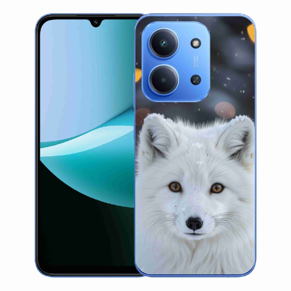 Gélový kryt mmCase na Xiaomi Redmi 15C 4G/5G (173mm) - líška polárna