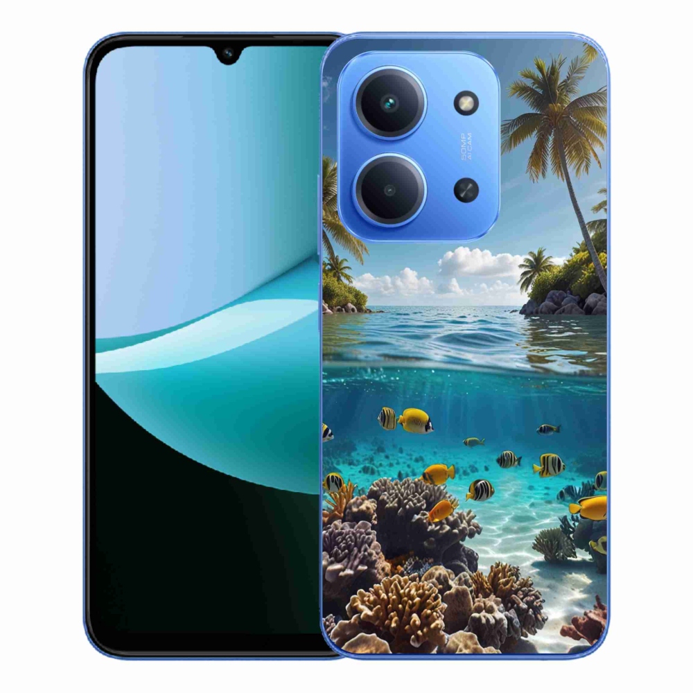 Gélový kryt mmCase na Xiaomi Redmi 15C 4G/5G (173mm) - morský svet 4