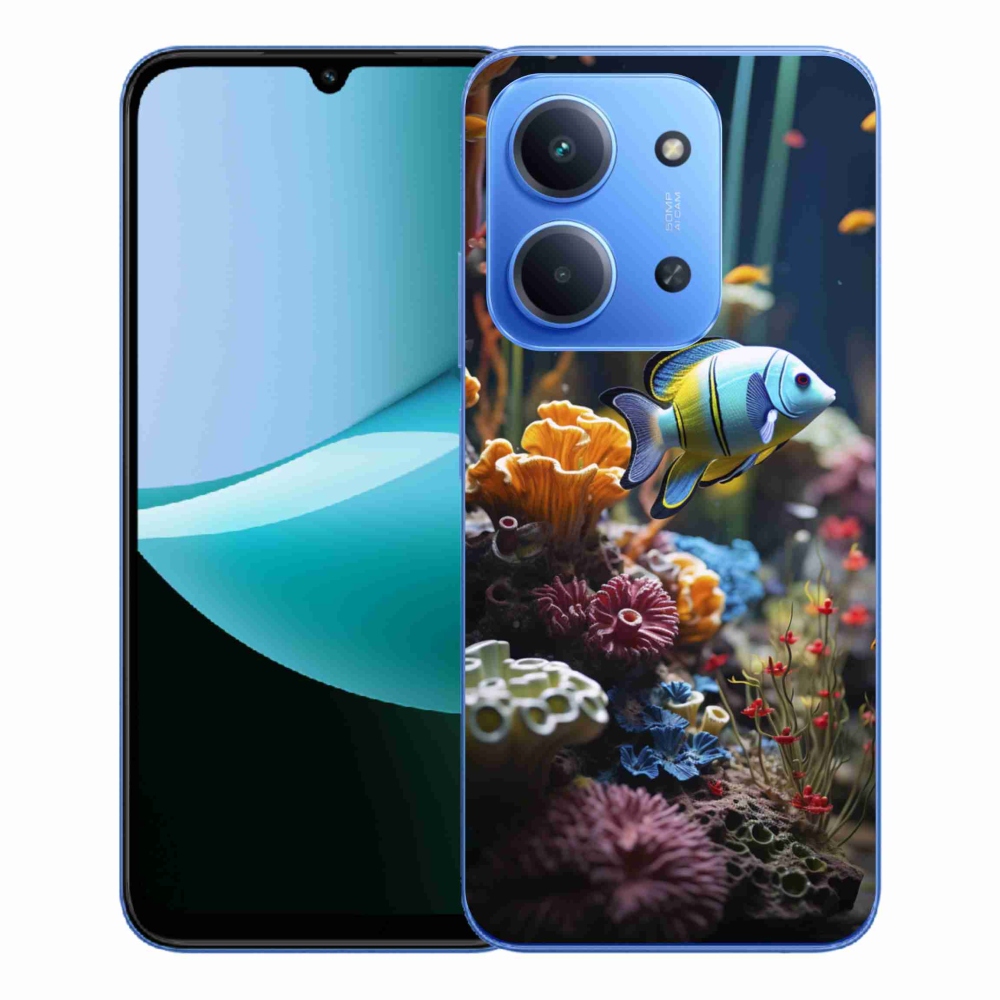 Gélový kryt mmCase na Xiaomi Redmi 15C 4G/5G (173mm) - morský svet 5