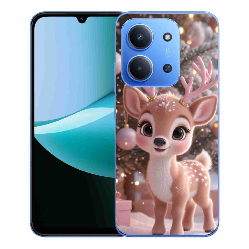 Gélový kryt mmCase na Xiaomi Redmi 15C 4G/5G (173mm) - roztomilý sob