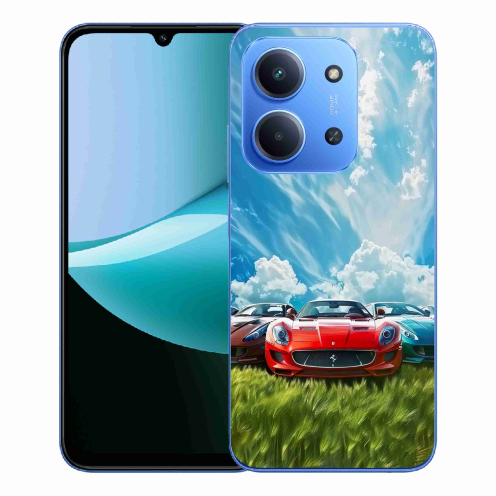 Gélový kryt mmCase na Xiaomi Redmi 15C 4G/5G (173mm) - športové vozidlá