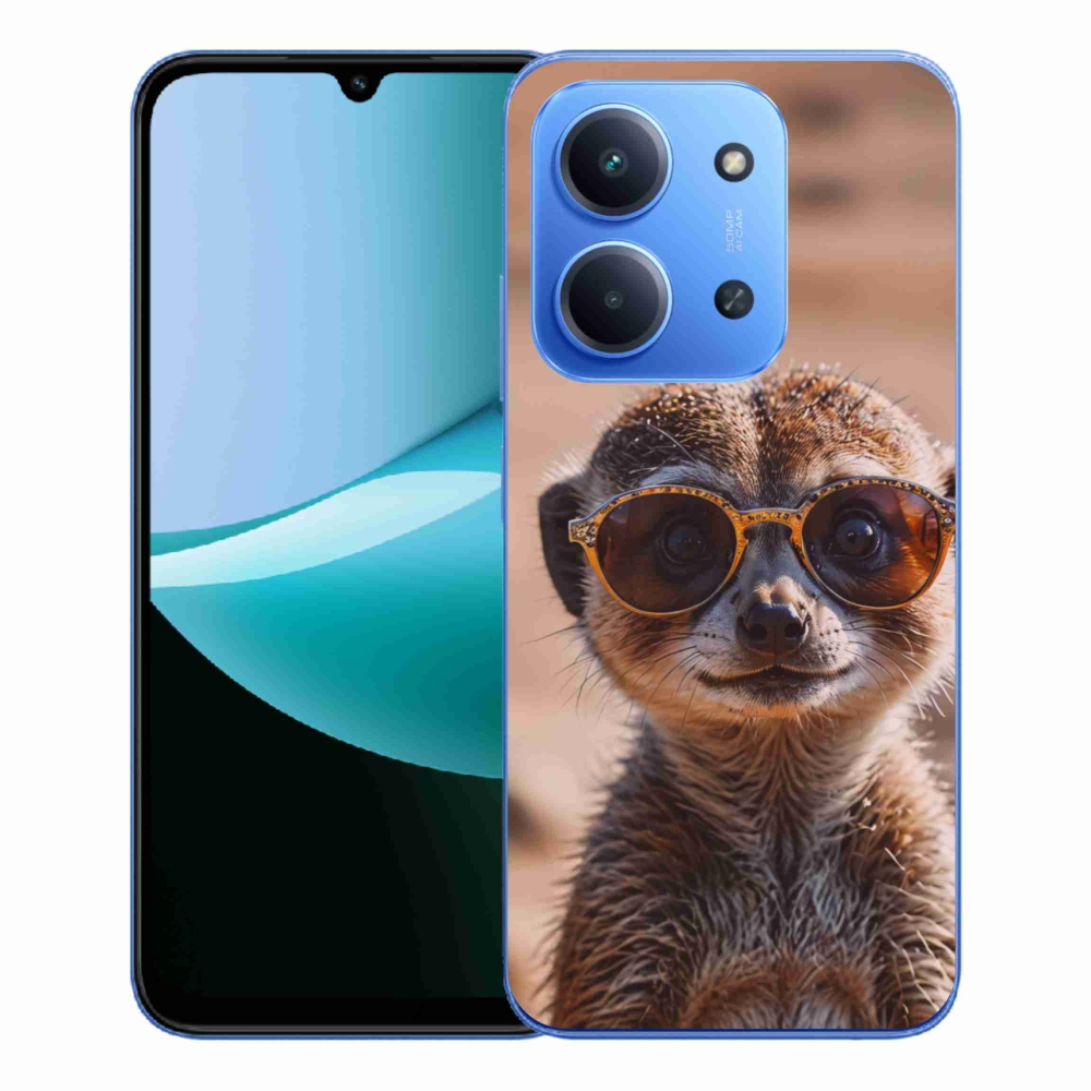 Gélový kryt mmCase na Xiaomi Redmi 15C 4G/5G (173mm) - štýlová surikata