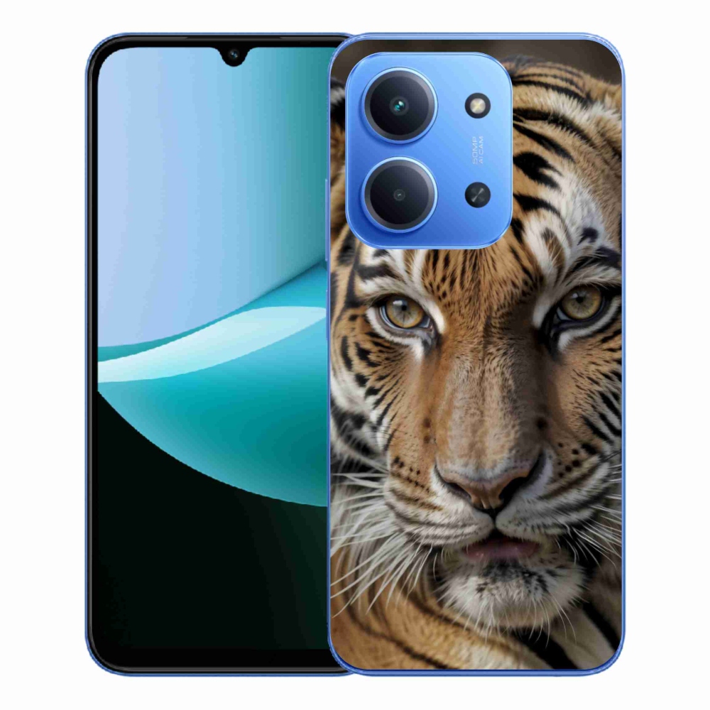 Gélový kryt mmCase na Xiaomi Redmi 15C 4G/5G (173mm) - tigrie pohľad