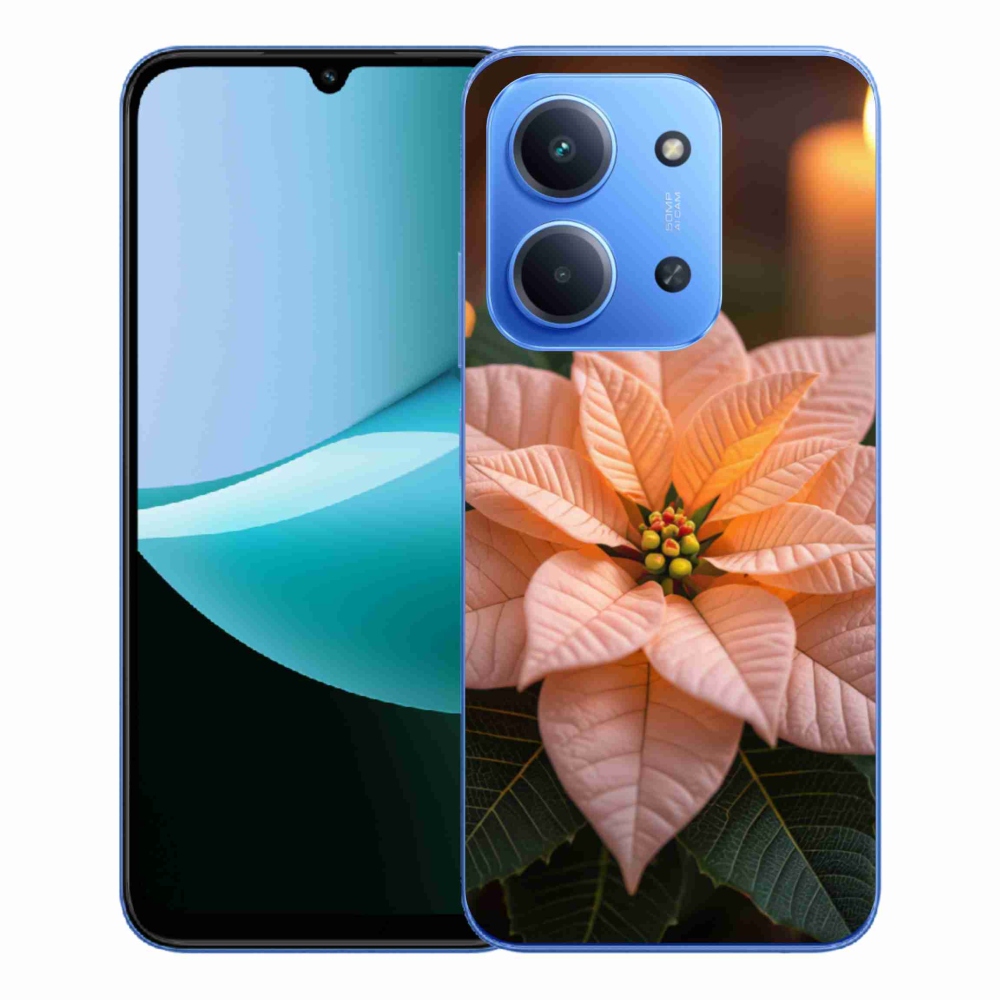 Gélový kryt mmCase na Xiaomi Redmi 15C 4G/5G (173mm) - vianočná hviezda