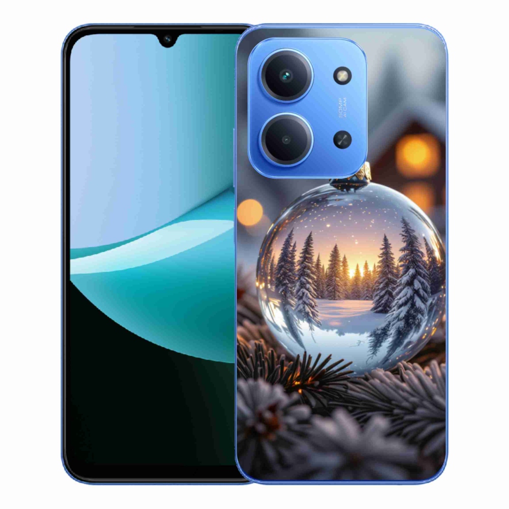 Gélový kryt mmCase na Xiaomi Redmi 15C 4G/5G (173mm) - vianočná ozdoba