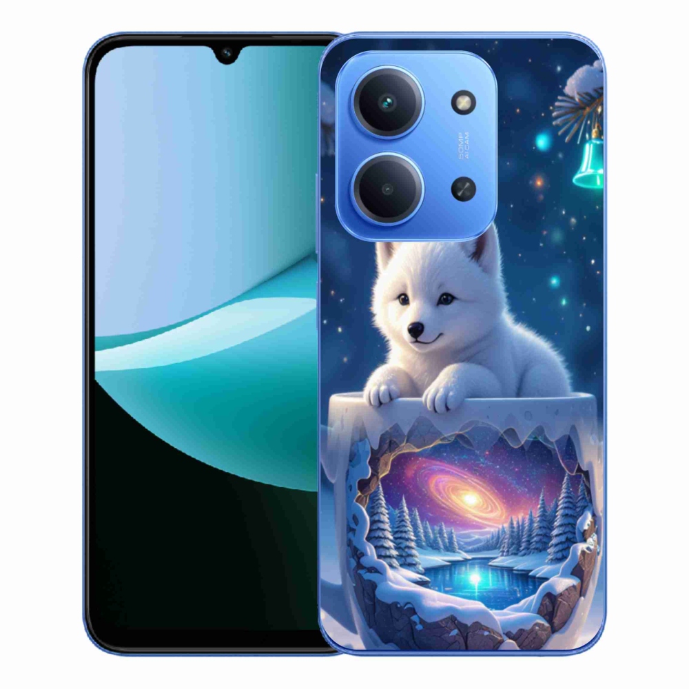 Gélový kryt mmCase na Xiaomi Redmi 15C 4G/5G (173mm) - vianočné šteňa