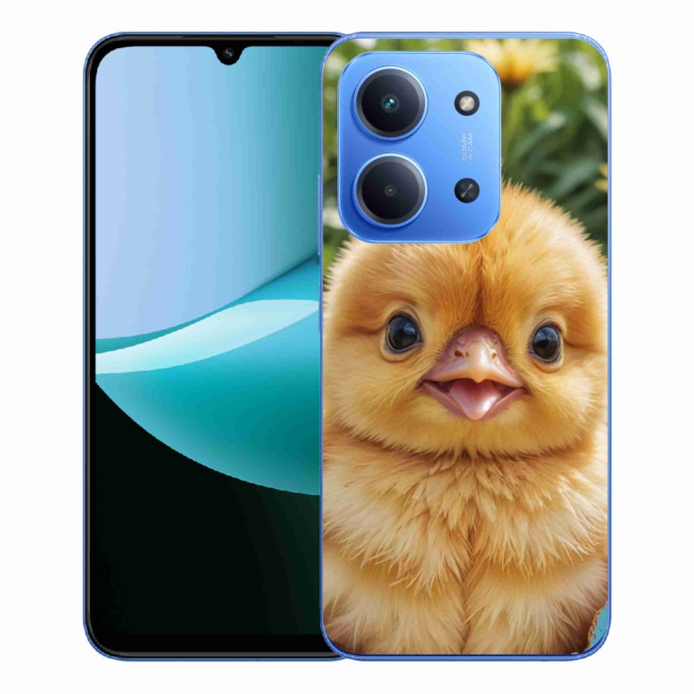 Gélový kryt mmCase na Xiaomi Redmi 15C 4G/5G (173mm) - veselé kuriatko