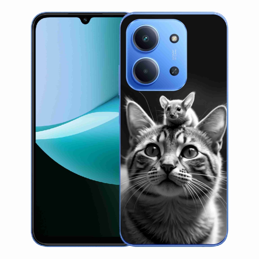 Gélový kryt mmCase na Xiaomi Redmi 15C 4G/5G (173mm) - zvieracie priateľstvo 2