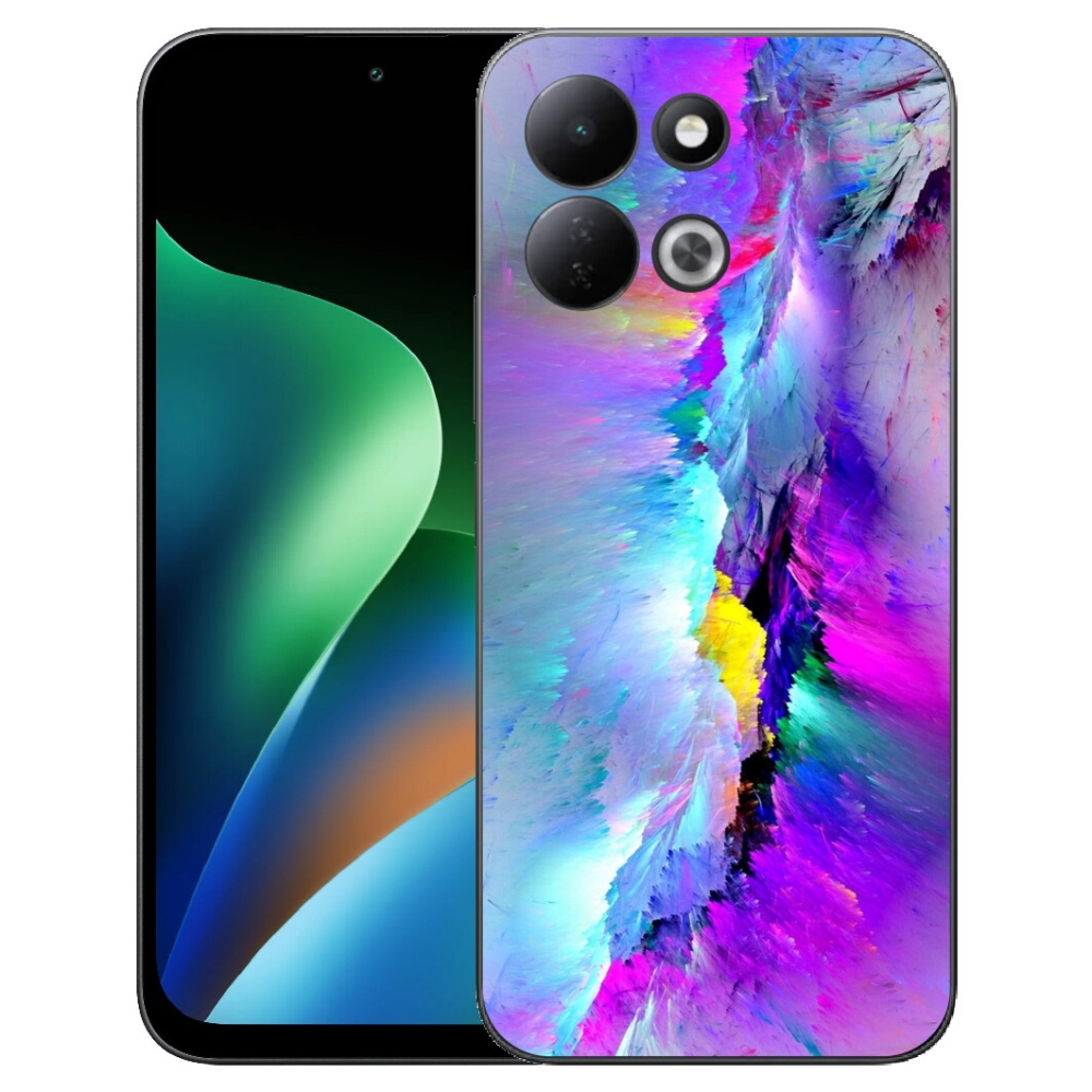 Gélový kryt mmCase na Xiaomi Redmi 17 4G/5G - abstrakt