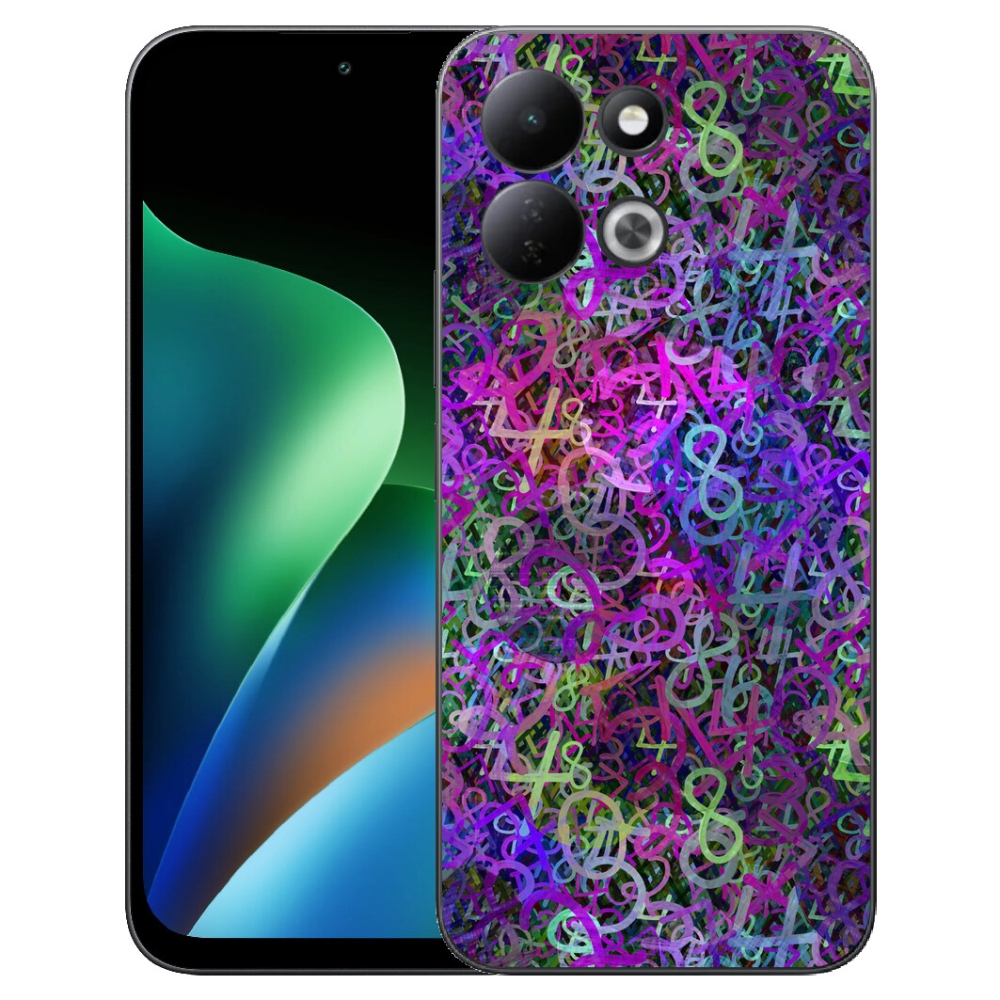 Gélový kryt mmCase na Xiaomi Redmi 17 4G/5G - abstraktný motív 25