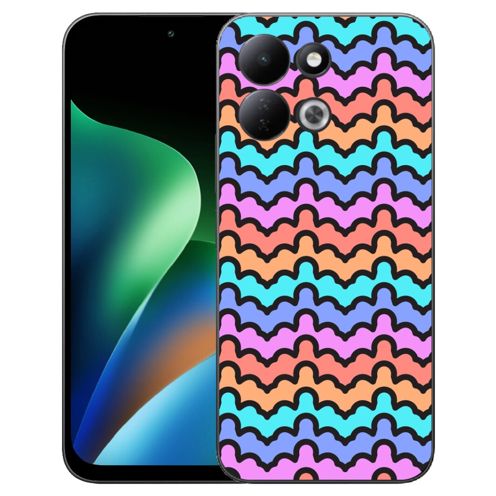 Gélový kryt mmCase na Xiaomi Redmi 17 4G/5G - abstraktný motív 30