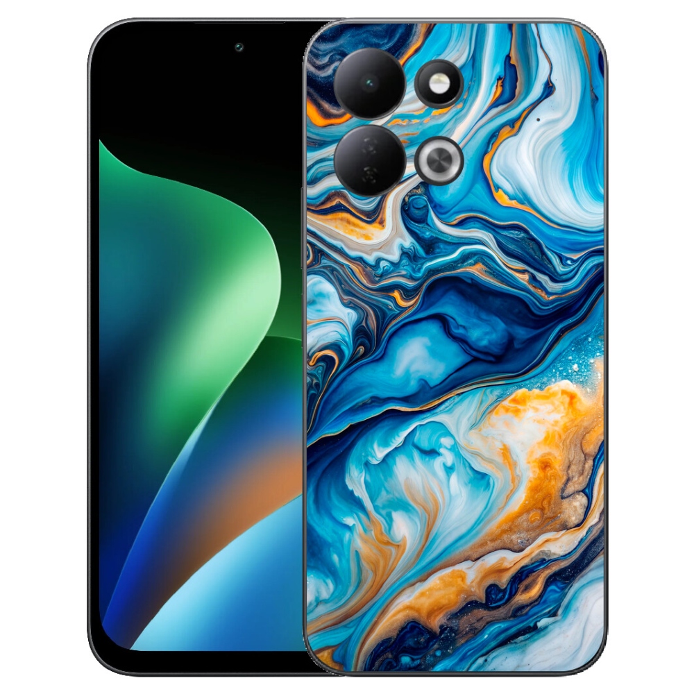 Gélový kryt mmCase na Xiaomi Redmi 17 4G/5G - abstraktný motív 34