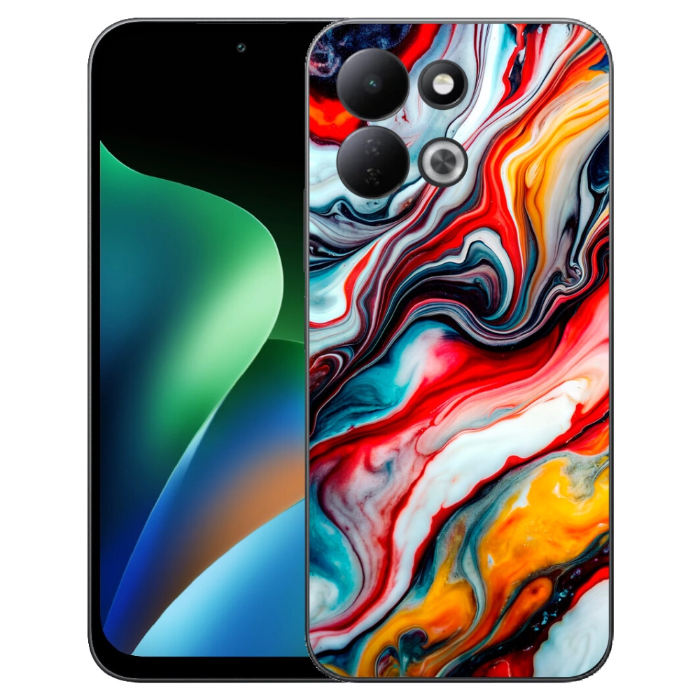 Gélový kryt mmCase na Xiaomi Redmi 17 4G/5G - abstraktný motív 35