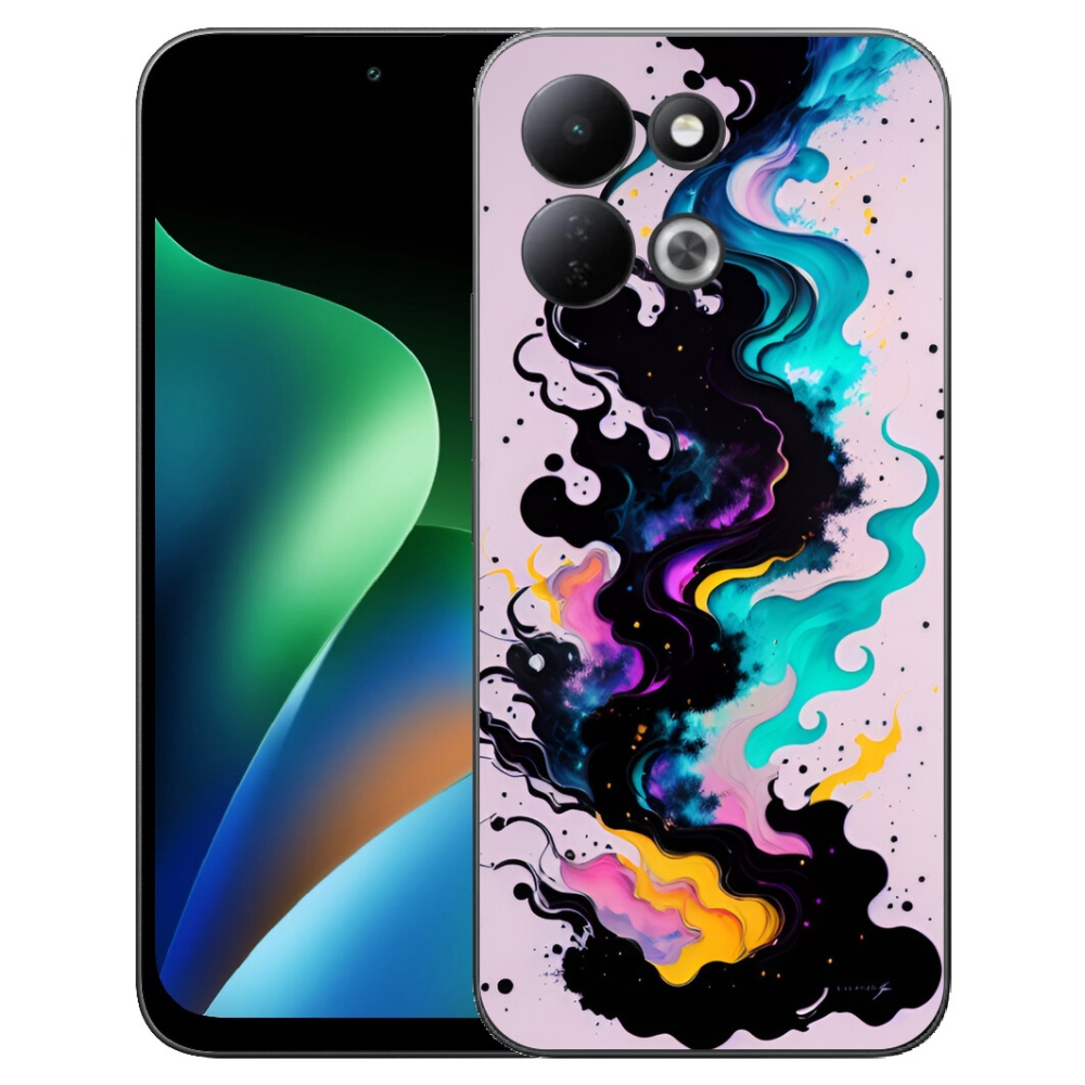 Gélový kryt mmCase na Xiaomi Redmi 17 4G/5G - abstraktný motív 4