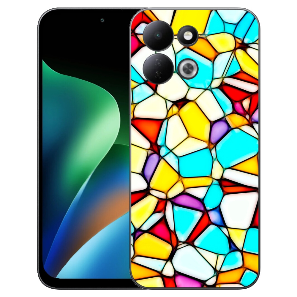 Gélový kryt mmCase na Xiaomi Redmi 17 4G/5G - abstraktný motív 40