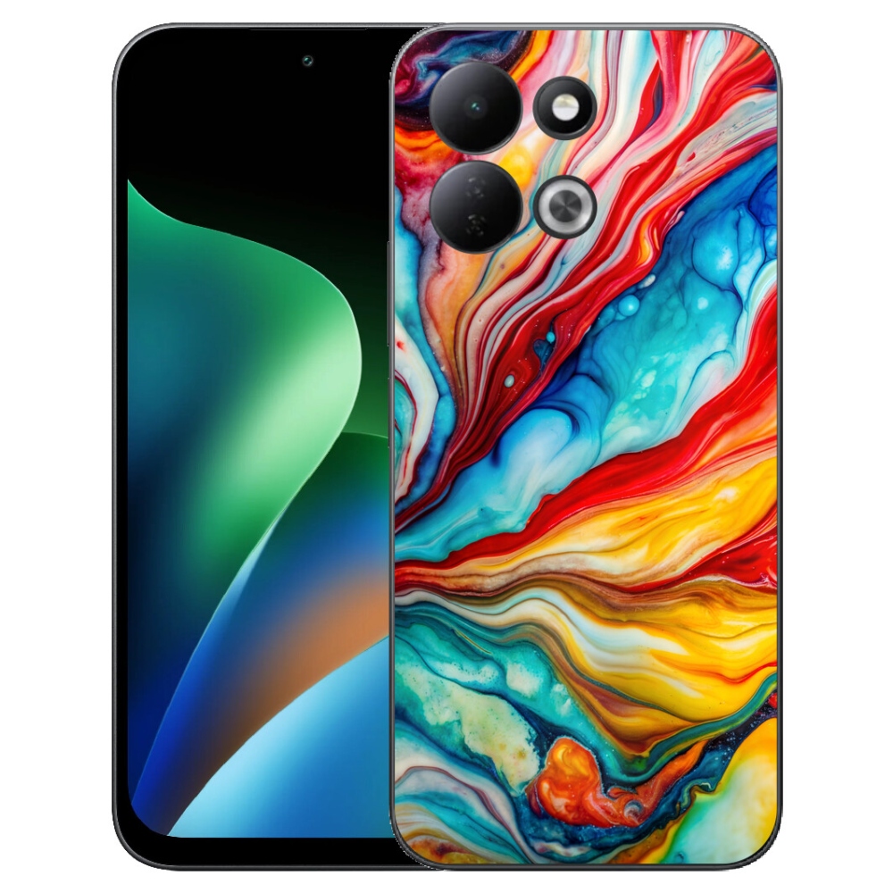 Gélový kryt mmCase na Xiaomi Redmi 17 4G/5G - abstraktný motív 58