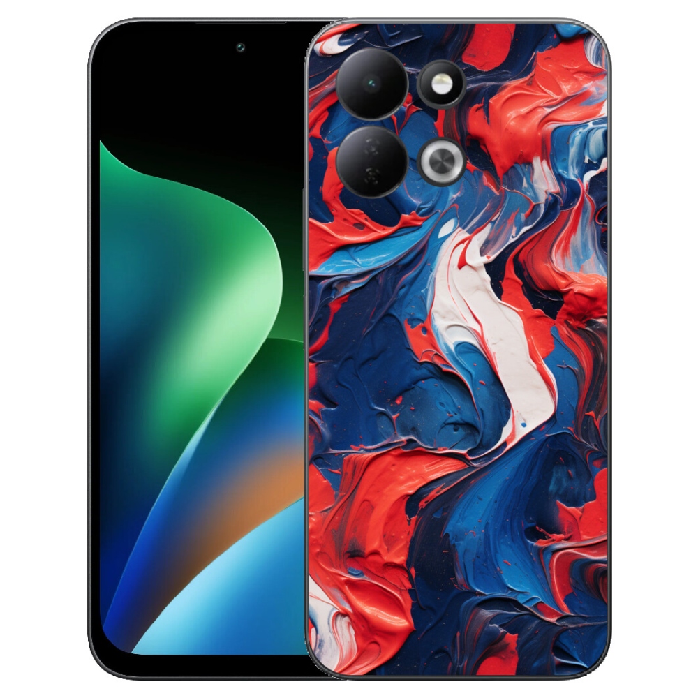 Gélový kryt mmCase na Xiaomi Redmi 17 4G/5G - abstraktný motív 7